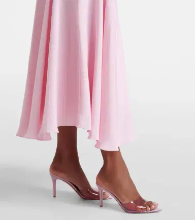 Rodarte Silk crêpe midi skirt | Thumbnail 6