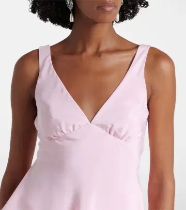 Rodarte Floral-appliqué silk crêpe top | Thumbnail 4