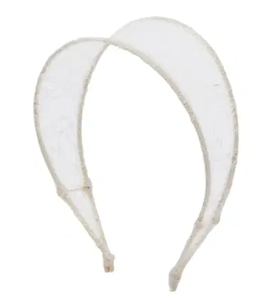 Jennifer Behr Thalia silk lace headband | Thumbnail 1 Jennifer Behr Thalia silk lace headband | Thumbnail 1