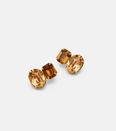 Jennifer Behr Maureen crystal-embellished earrings | Thumbnail 2