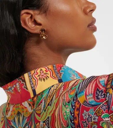 Jennifer Behr Maureen crystal-embellished earrings | Thumbnail 5