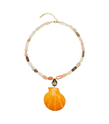Jennifer Behr Syrena embellished pendant necklace | Thumbnail 1