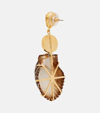 Jennifer Behr Augustine crystal-embellished drop earrings | Thumbnail 3
