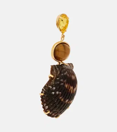 Jennifer Behr Augustine crystal-embellished drop earrings | Thumbnail 4