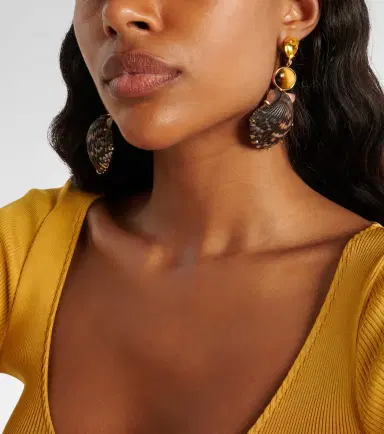 Jennifer Behr Augustine crystal-embellished drop earrings | Thumbnail 6
