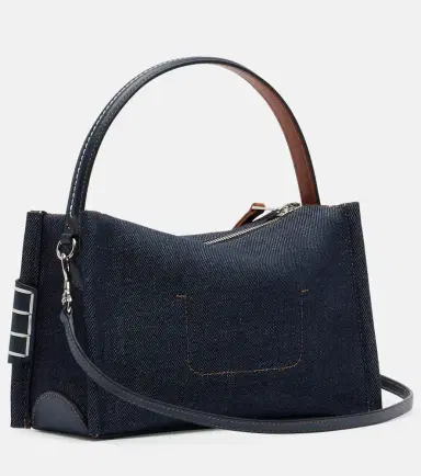 JW Anderson Loafer Small denim shoulder bag | Thumbnail 2