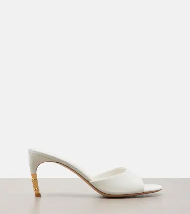 Gucci Bamboo leather mules | Thumbnail 3
