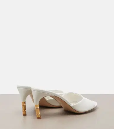 Gucci Bamboo leather mules | Thumbnail 4