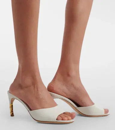 Gucci Bamboo leather mules | Thumbnail 6