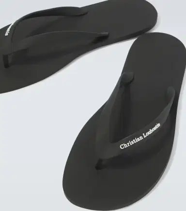 Christian Louboutin Logo thong sandals | Thumbnail 5 Christian Louboutin Logo thong sandals | Thumbnail 5