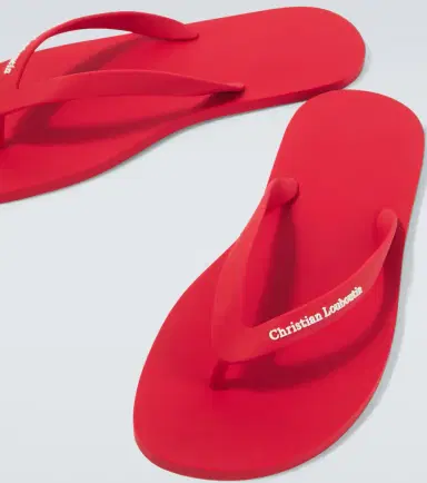 Christian Louboutin Logo thong sandals | Thumbnail 3
