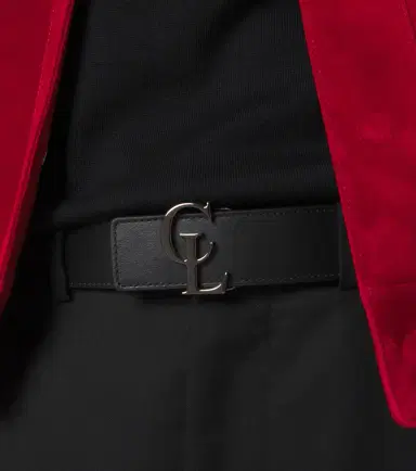 Christian Louboutin CL reversible leather belt | Thumbnail 3 Christian Louboutin CL reversible leather belt | Thumbnail 3