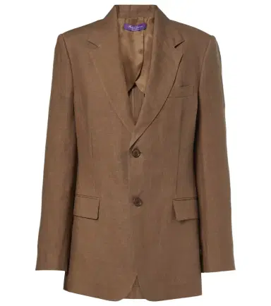 Ralph Lauren Collection Marcy linen blazer | Thumbnail 1 Ralph Lauren Collection Marcy linen blazer | Thumbnail 1
