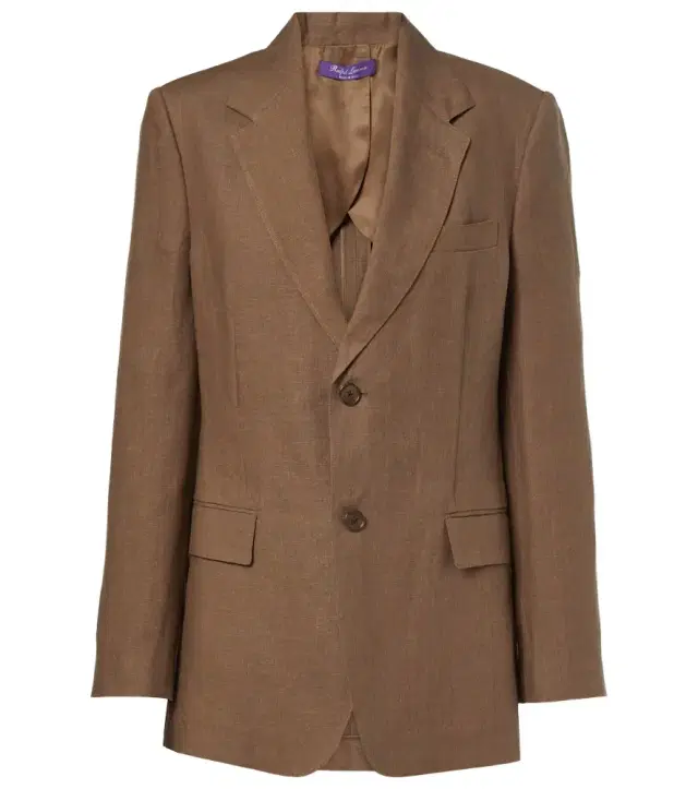 Ralph Lauren Collection Marcy linen blazer