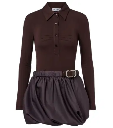 The Attico Belted polo dress | Thumbnail 1 The Attico Belted polo dress | Thumbnail 1