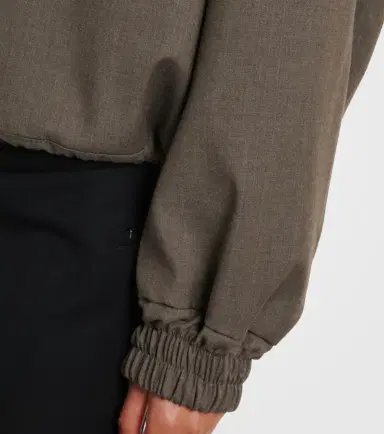 The Attico Virgin wool-blend bomber jacket | Thumbnail 4