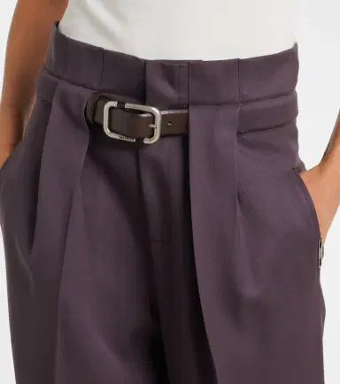 The Attico Pleated virgin wool wide-leg pants | Thumbnail 6 The Attico Pleated virgin wool wide-leg pants | Thumbnail 6