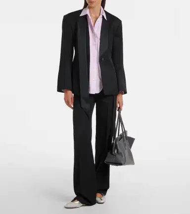 The Attico Virgin wool wide-leg pants | Thumbnail 5