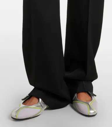 The Attico Virgin wool wide-leg pants | Thumbnail 6