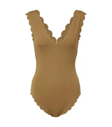 Marysia Charleston scalloped swimsuit | Thumbnail 1