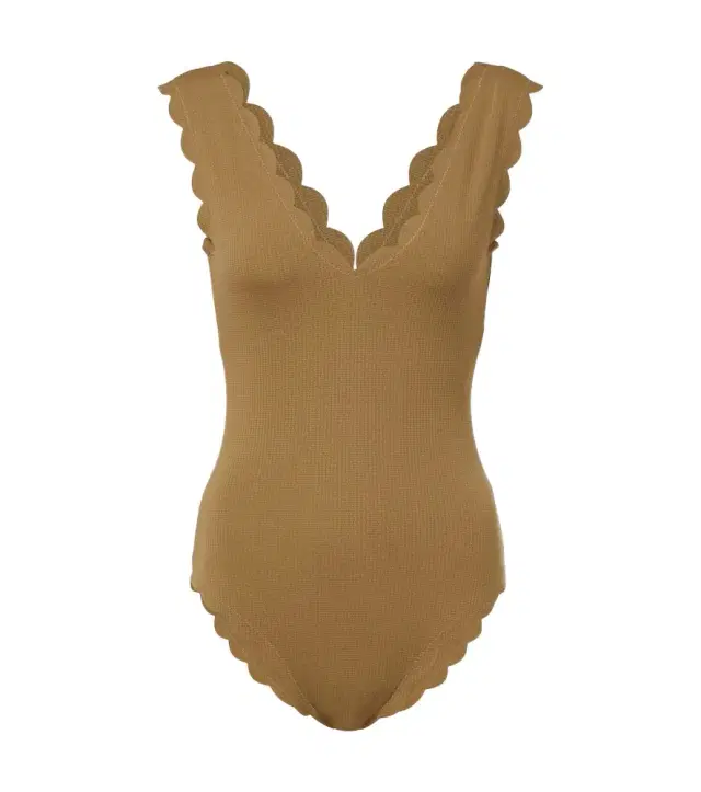 Charleston scalloped swimsuit