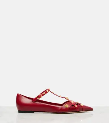 Valentino Garavani Studdy leather ballet flats | Thumbnail 3
