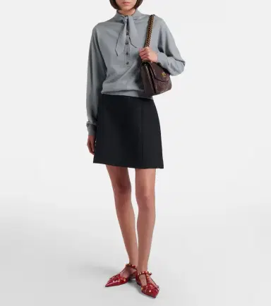 Valentino Garavani Studdy leather ballet flats | Thumbnail 5