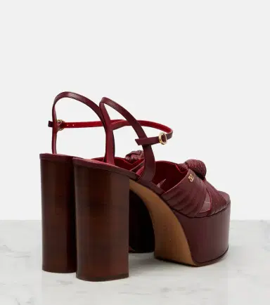 Valentino Garavani Crasher VLogo leather platform sandals | Thumbnail 4 Valentino Garavani Crasher VLogo leather platform sandals | Thumbnail 4