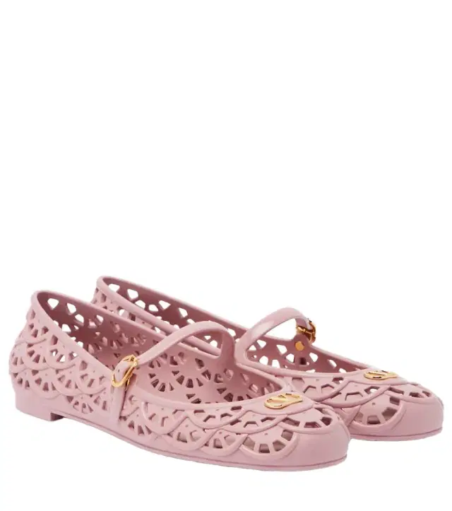 Valentino Garavani Ondette VLogo Mary Jane flats