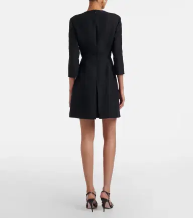 Valentino Crepe Couture embellished minidress | Thumbnail 5