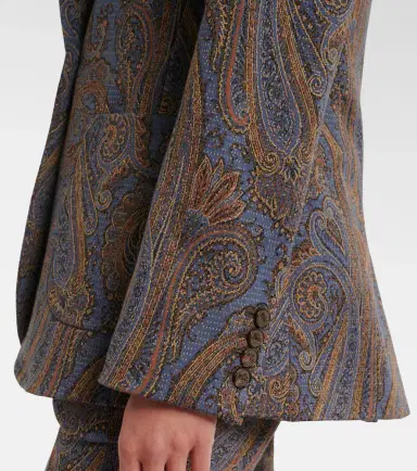 Etro Paisley jacquard blazer | Thumbnail 2 Etro Paisley jacquard blazer | Thumbnail 2