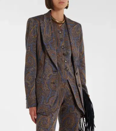 Etro Paisley jacquard blazer | Thumbnail 3 Etro Paisley jacquard blazer | Thumbnail 3