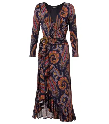 Etro Paisley wrap dress | Thumbnail 1