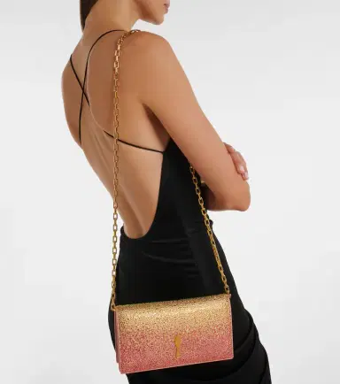 Christian Louboutin Bettina embellished leather clutch | Thumbnail 6