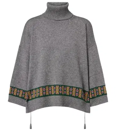 Etro Wool, cashmere, and cotton-blend sweater | Thumbnail 1