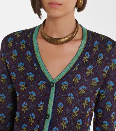 Etro Floral jacquard cardigan | Thumbnail 3 Etro Floral jacquard cardigan | Thumbnail 3