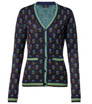 Etro Floral jacquard cardigan | Thumbnail 1 Etro Floral jacquard cardigan | Thumbnail 1