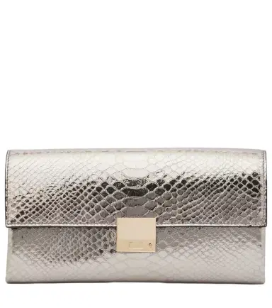 Tom Ford Jean snake-effect metallic leather clutch | Thumbnail 1 Tom Ford Jean snake-effect metallic leather clutch | Thumbnail 1