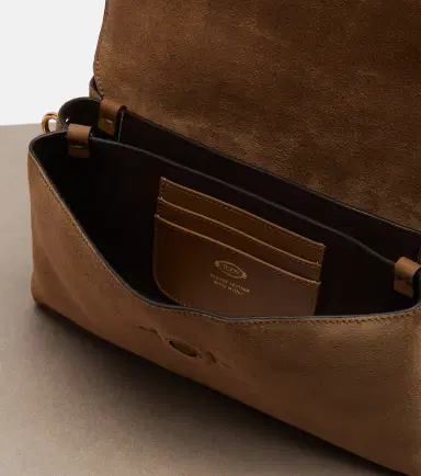 Tod's T Timeless Small suede shoulder bag | Thumbnail 2