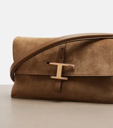 Tod's T Timeless Small suede shoulder bag | Thumbnail 4