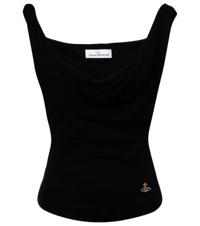 Anna ribbed-knit tank top