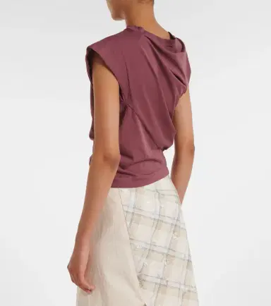 Vivienne Westwood Hebo asymmetric cotton top | Thumbnail 3