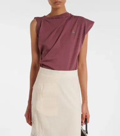 Vivienne Westwood Hebo asymmetric cotton top | Thumbnail 4
