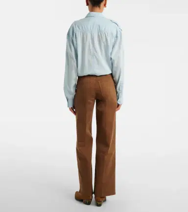 Frame Le Slim Palazzo wide-leg jeans | Thumbnail 4