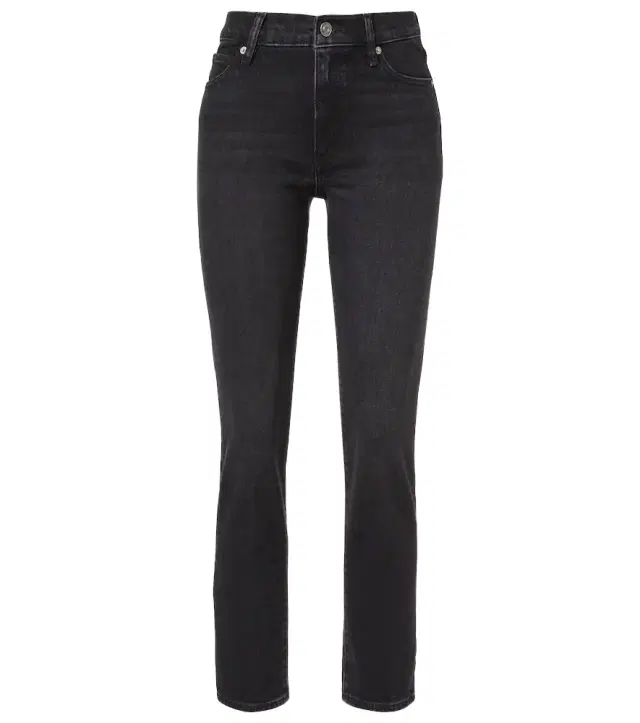 Frame Borrowed cropped straight jeans