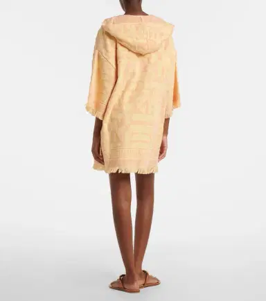 Zimmermann Pop fringed cotton terry minidress | Thumbnail 3