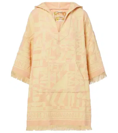 Zimmermann Pop fringed cotton terry minidress | Thumbnail 1
