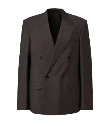 Gucci Pinstripe wool and mohair blazer | Thumbnail 1