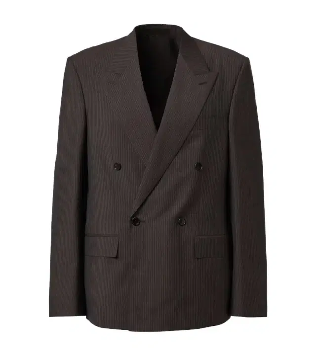 Pinstripe wool and mohair blazer