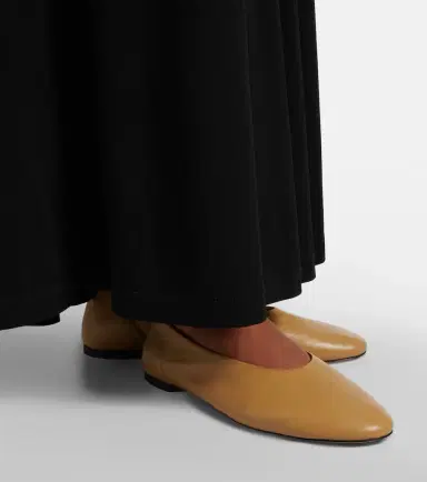 TOTEME Leather ballet flats | Thumbnail 5